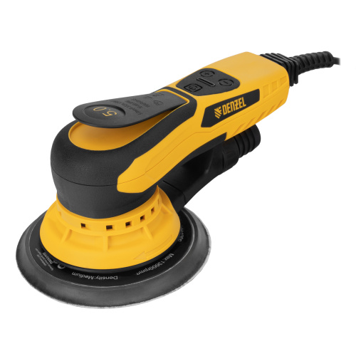 Машина шлифовальная орбитальная бесщет OS-150-BL, 350 Вт, 4000-10000 об/мин Denzel по ценам производителя в Челябинске с доставкой по всей России