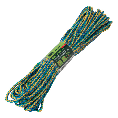 Шнур вязаный полипропиленовый с серд."Радуга", 4 мм, L 20 м, Сибртех по ценам производителя в Челябинске с доставкой по всей России