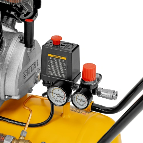 Компрессор воздушный DKV2200/50, Х-PRO 2.2 кВт, 400 л/мин, 50 л Denzel по ценам производителя в Челябинске с доставкой по всей России