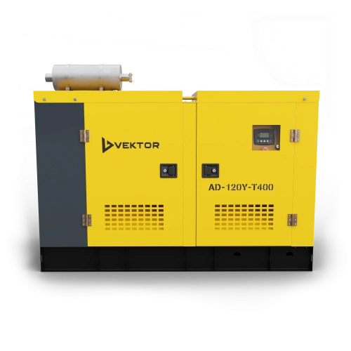 Дизельный генератор Vektor AD-120Y-T400 в шумозащитном кожухе по ценам производителя в Челябинске с доставкой по всей России