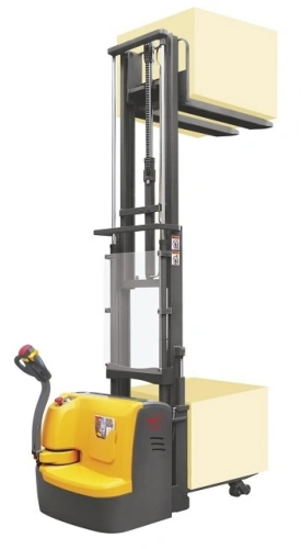 Штабелер самоходный 1,5 т 2,5 м XILIN CDDR15S двухуровневый (сопровождаемый) 24/240 В/Ач по ценам производителя в Челябинске с доставкой по всей России