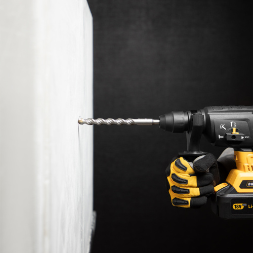 Бур по бетону, двойная спираль, три пылеотводящие кромки, 14 x 210 мм DENZEL по ценам производителя в Челябинске с доставкой по всей России