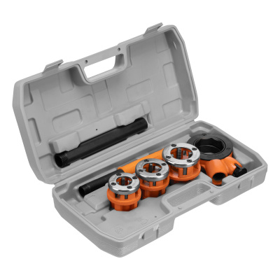 Набор клуппов 1/2-3/4-1, плашкодержатель с трещоткой, 6 предметов Sparta по ценам производителя в Челябинске с доставкой по всей России