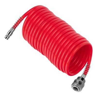 Шланг спиральный воздушный, 5 м, с быстросъемными соединениями Matrix