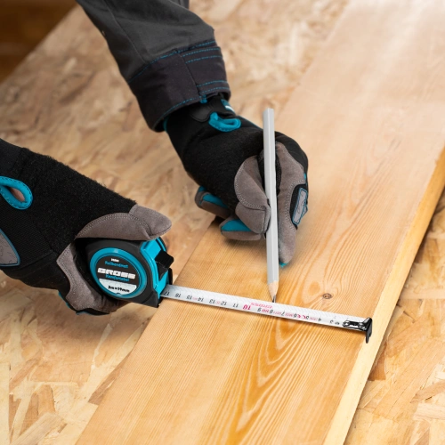 Рулетка Komfortabel 3 м х 19 мм,обрезиненный корпус Gross по ценам производителя в Челябинске с доставкой по всей России