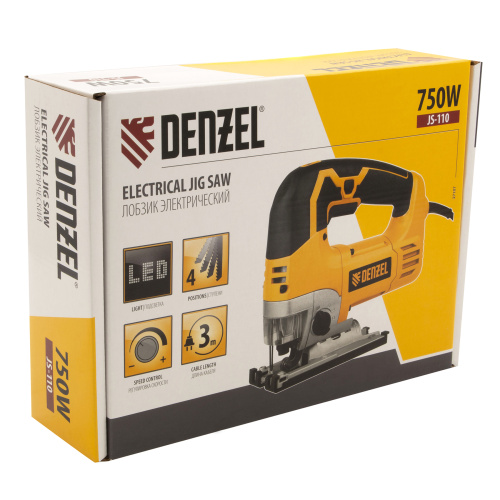 Лобзик электрический JS-110, 750 Вт, 110 мм Denzel по ценам производителя в Челябинске с доставкой по всей России