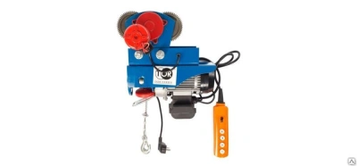 С ТЕЛЕЖКОЙ таль электрическая TOR PA 125/250 кг 12/6 м (серия T) купить в Москве с доставкой по всей России | ProtosMarket.ru