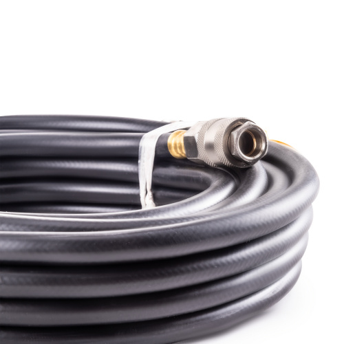 Резиновый маслостойкий воздушный шланг с фитингами Rapid, 20 бар, 15х9 мм, 15 м. AERO купить в Москве с доставкой по всей России | ProtosMarket.ru