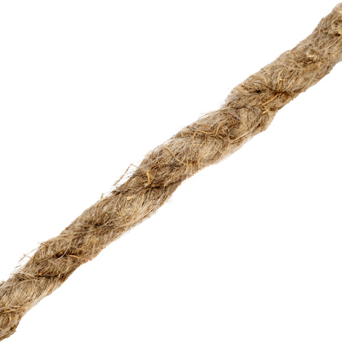 Веревка льнопеньковая, D 10 мм, L 6 м, крученая Сибртех по ценам производителя в Челябинске с доставкой по всей России