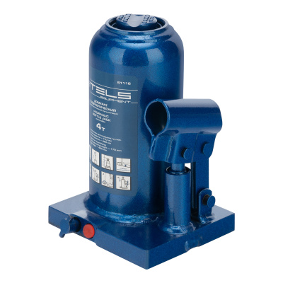 Домкрат гидравлический бутылочный телескопический, 4 т, H подъема 170-420 мм Stels купить в Москве с доставкой по всей России | ProtosMarket.ru