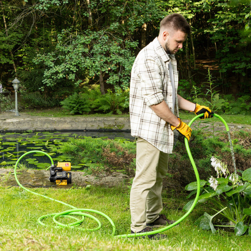 Насосная станция PS500C, 500 Вт, напор 35 м, 2200 л/ч, ресивер 2 л, блок управления Denzel по ценам производителя в Челябинске с доставкой по всей России