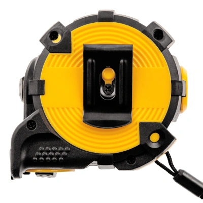 Рулетка 5м х 25мм, автоматич. фиксац., нейлон. покрытие, магнит. зацеп, двухстор. разметка Denzel по ценам производителя в Челябинске с доставкой по всей России