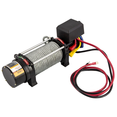 Лебедка автомобильная электрическая LB-4000, 4.5 т, 3.7 кВт, 12 В Denzel по ценам производителя в Челябинске с доставкой по всей России