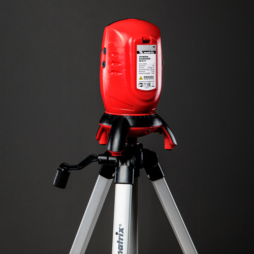 Лазерный уровень ML01T, дальность 10 м, точность ± 0,5 мм, / 1 м, длина волны 650 нм, проекция 1 вертикальная 1 горизонтальная плоскость, резьба под штатив 5/8", штатив в комплекте Matrix по ценам производителя в Челябинске с доставкой по всей России