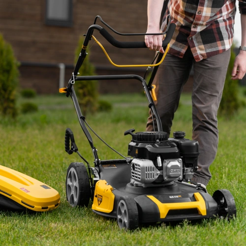 Газонокосилка бензиновая GLR-510SP-ZS, 171 см3, ширина 51 см, привод, травосборник 65 л Denzel по ценам производителя в Челябинске с доставкой по всей России