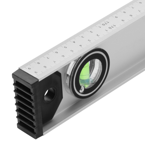 Уровень алюминиевый "Рельс", 1800 мм, 3 глазка (1 поворотный) Matrix по ценам производителя в Челябинске с доставкой по всей России