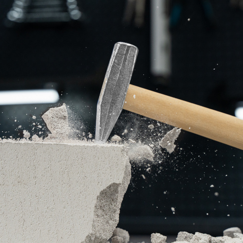 Молоток слесарный, 400 г, квадратный боек, деревянная рукоятка по ценам производителя в Челябинске с доставкой по всей России