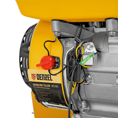 Мотоблок DPT-270S, 7 л.с., ремен.сцеп, фрез 3х4, ШОМ, передачи 2В/1Н Denzel по ценам производителя в Челябинске с доставкой по всей России