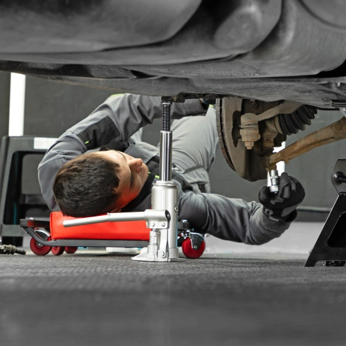 Домкрат гидравлический бутылочный, 4 т, h подъема 194-372 мм Matrix по ценам производителя в Челябинске с доставкой по всей России