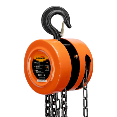 Таль цепная, 0.5 т, H подъема 2.5 м, расстояние между крюками 240 мм Sparta купить в Москве с доставкой по всей России | ProtosMarket.ru