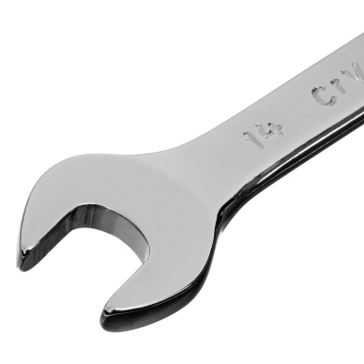 Ключ комбинированный, 14 мм, CrV, полированный хром Matrix по ценам производителя в Челябинске с доставкой по всей России