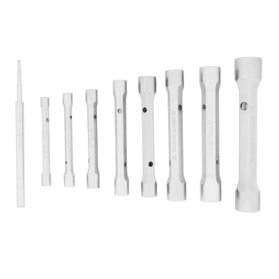 Набор ключей трубчатых торцевых усиленных 9 шт, CrV Stels по ценам производителя в Челябинске с доставкой по всей России