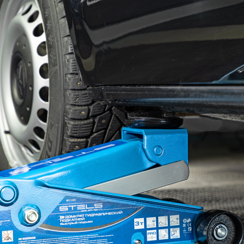 Домкрат гидравлический подкатной, быстрый подъем, 3 т, Quick, 130-465 мм, профессиональный Stels по ценам производителя в Челябинске с доставкой по всей России