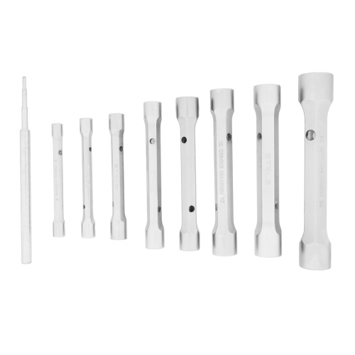 Набор ключей трубчатых торцевых усиленных 9 шт, CrV Stels по ценам производителя в Челябинске с доставкой по всей России