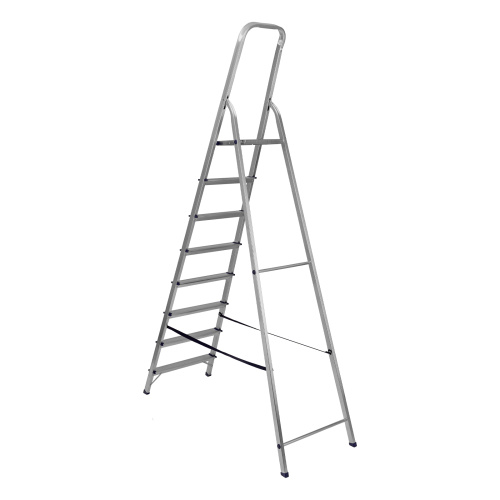 Стремянка, 8 ступеней, алюминиевая, Сибртех по ценам производителя в Челябинске с доставкой по всей России