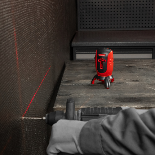 Лазерный уровень ML01T, дальность 10 м, точность ± 0,5 мм, / 1 м, длина волны 650 нм, проекция 1 вертикальная 1 горизонтальная плоскость, резьба под штатив 5/8" Matrix по ценам производителя в Челябинске с доставкой по всей России