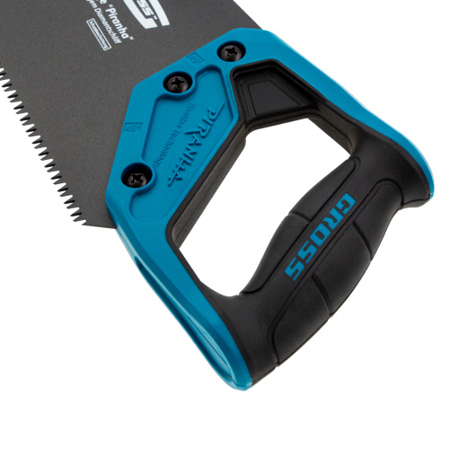 Ножовка по дереву "PIRANHA", 500 мм, 7 TPI, 3D-зуб, тефлоновое покрытие полотна, двухкомпонентная рукоятка Gross по ценам производителя в Челябинске с доставкой по всей России