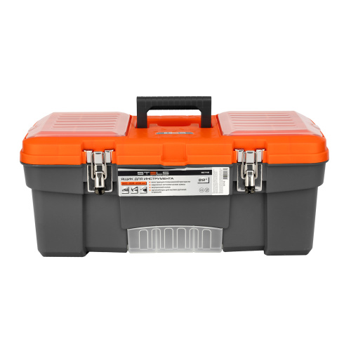 Ящик для инструмента с мет. замками 22", 560х285x235 мм Stels по ценам производителя в Челябинске с доставкой по всей России