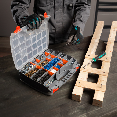 Органайзер двухсторонний 325 x 280 x 85 мм, пластик Stels по ценам производителя в Челябинске с доставкой по всей России