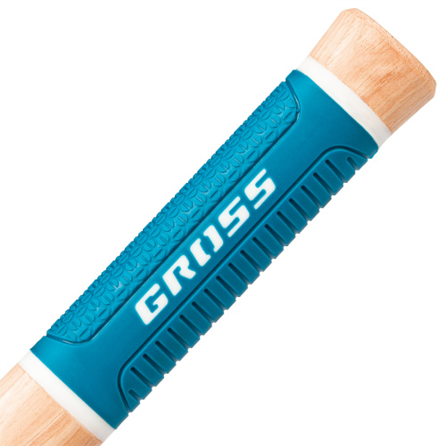 Молоток-гвоздодер, 280 г, угол 75, магнит, обрезиненная рукоятка American hickory GROSS по ценам производителя в Челябинске с доставкой по всей России