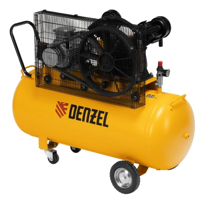 Компрессор воздушный рем. привод BCV 4000-T/200, 4,0 кВт, 200 литров, 690 л/мин Denzel купить в Москве с доставкой по всей России | ProtosMarket.ru