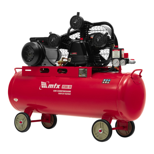 Компрессор воздушный ременный привод КР3000/100  3,0 кВт, 100 литров, 510 л/мин МТХ по ценам производителя в Челябинске с доставкой по всей России