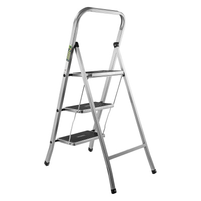 Стремянка 3 ступени, с полимерными ковриками, Сибртех по ценам производителя в Челябинске с доставкой по всей России