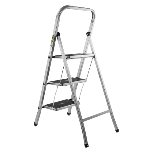 Стремянка 3 ступени, с полимерными ковриками, Сибртех по ценам производителя в Челябинске с доставкой по всей России