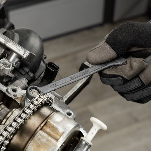 Набор ключей комбинированных, 6 - 22 мм, 12 шт., CrV, фосфатированные Сибртех по ценам производителя в Челябинске с доставкой по всей России