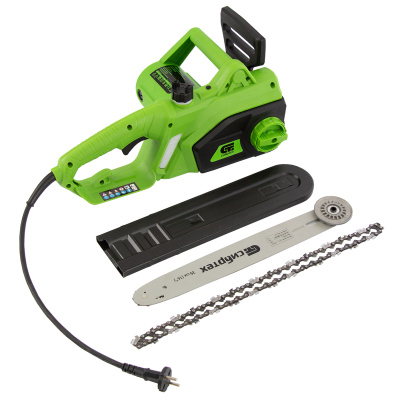 Пила цепная электрическая ПЦЭ-1800П с поперечным двигателем, 1.8 кВт, 14'' (35 см) Сибртех по ценам производителя в Челябинске с доставкой по всей России