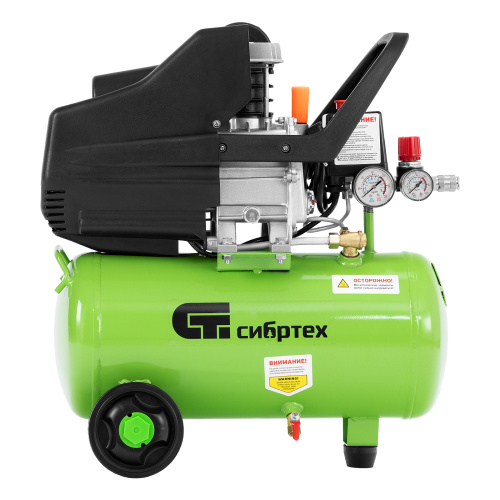 Компрессор воздушный КК-1100/22, 1, 1 кВт, 135 л/мин, 22 л, прямой привод, масляный Сибртех по ценам производителя в Челябинске с доставкой по всей России