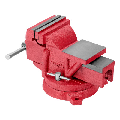 Тиски слесарные, 100 мм, поворотные, с наковальней Matrix по ценам производителя в Челябинске с доставкой по всей России