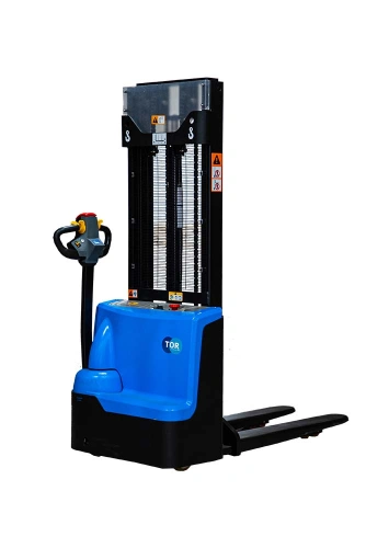 Штабелер самоходный 1,5 т 2,5 м TOR WS15H-2500SC PRO 24/85 В/Ач контр. скорости подъема по ценам производителя в Челябинске с доставкой по всей России
