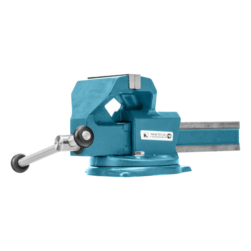 Тиски слесарные, 125 мм, поворотные (Глазов) по ценам производителя в Челябинске с доставкой по всей России