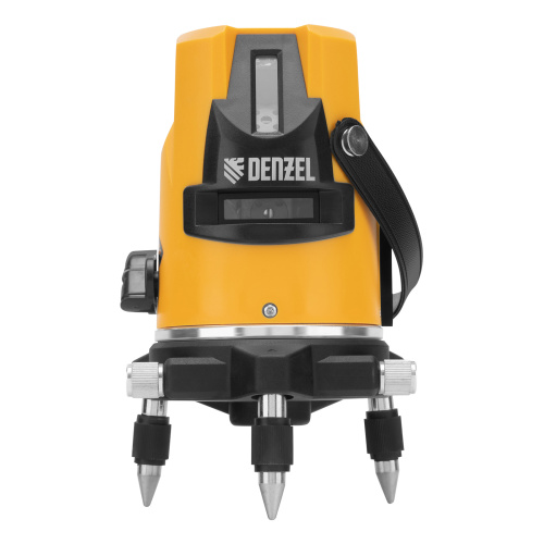 Лазерный уровень LX3, 10 м, ± 0,3 мм/1 м, 635 нм, 4 вертикальных, 1 горизонтальная плоскости, резьба 5/8" Denzel по ценам производителя в Челябинске с доставкой по всей России