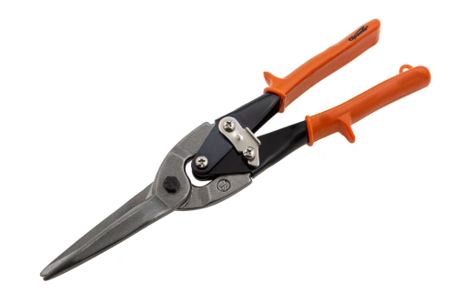 Ножницы по металлу, удлиненные, 290 мм, пряморежущие, обрезиненные рукоятки Sparta по ценам производителя в Челябинске с доставкой по всей России