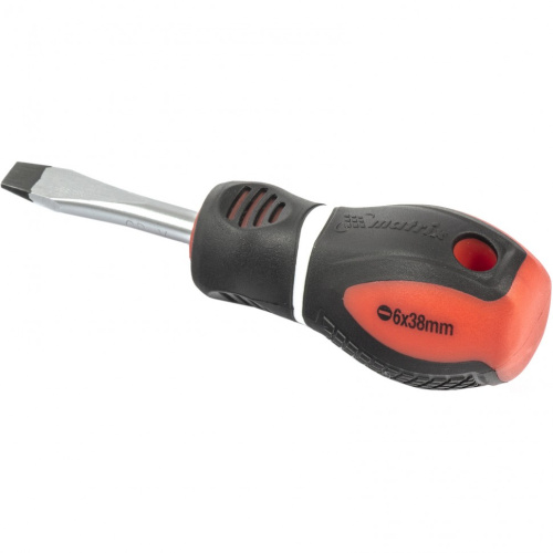 Отвертка "Era", SL6 х 38 мм, CrV, трехкомпонентная рукоятка Matrix по ценам производителя в Челябинске с доставкой по всей России