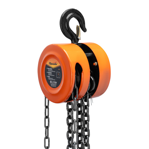 Таль цепная, 1 т, H подъема 2.5 м, расстояние между крюками 300 мм Sparta по ценам производителя в Челябинске с доставкой по всей России