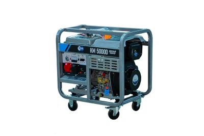 Генератор дизельный 5,0 кВт 380В/1,6 кВт 220В 15 л с электростартером TOR KM5000D по ценам производителя в Челябинске с доставкой по всей России