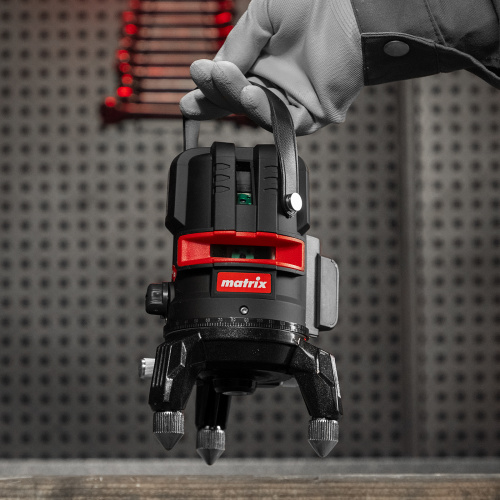 Лазерный уровень ML 06 Green, 30 м, 520 нм, аккумулятор Li 2800 мАч, резьба 5/8" Matrix по ценам производителя в Челябинске с доставкой по всей России